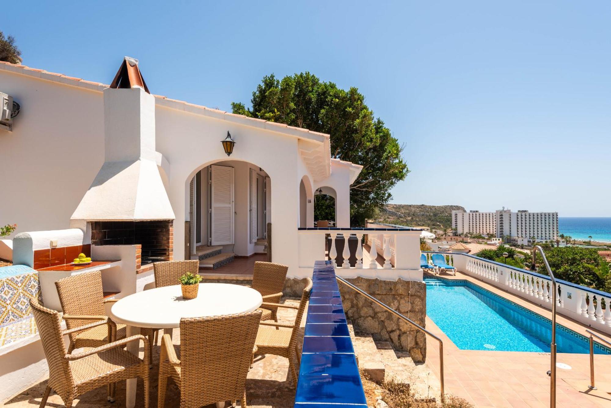 Villa Los Pinos Son Bou Luaran gambar