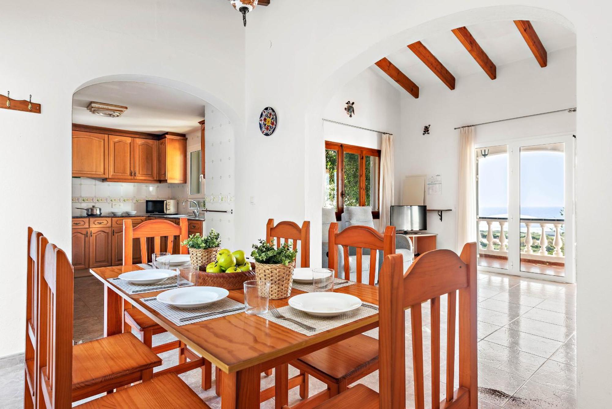 Villa Los Pinos Son Bou Luaran gambar