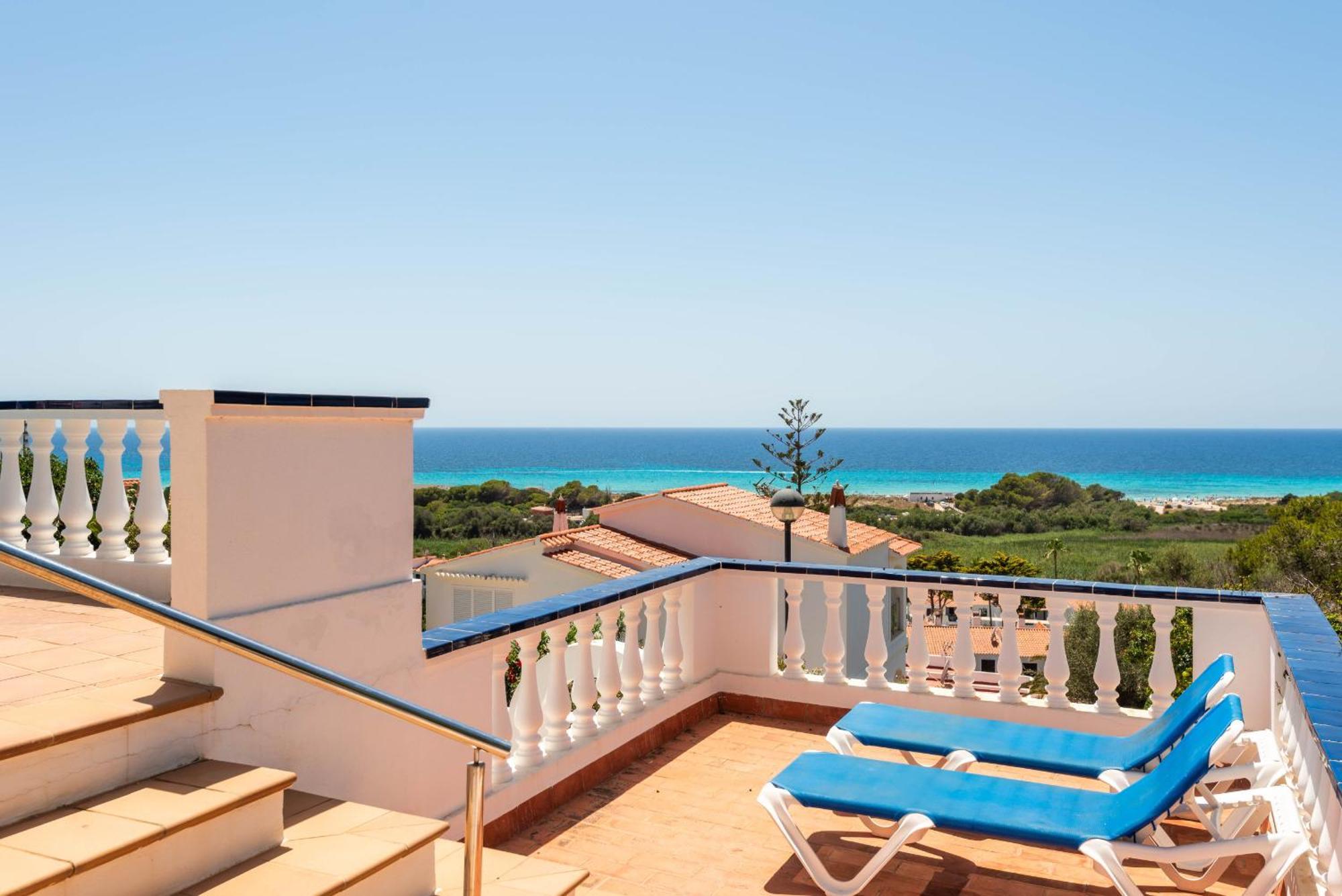 Villa Los Pinos Son Bou Luaran gambar