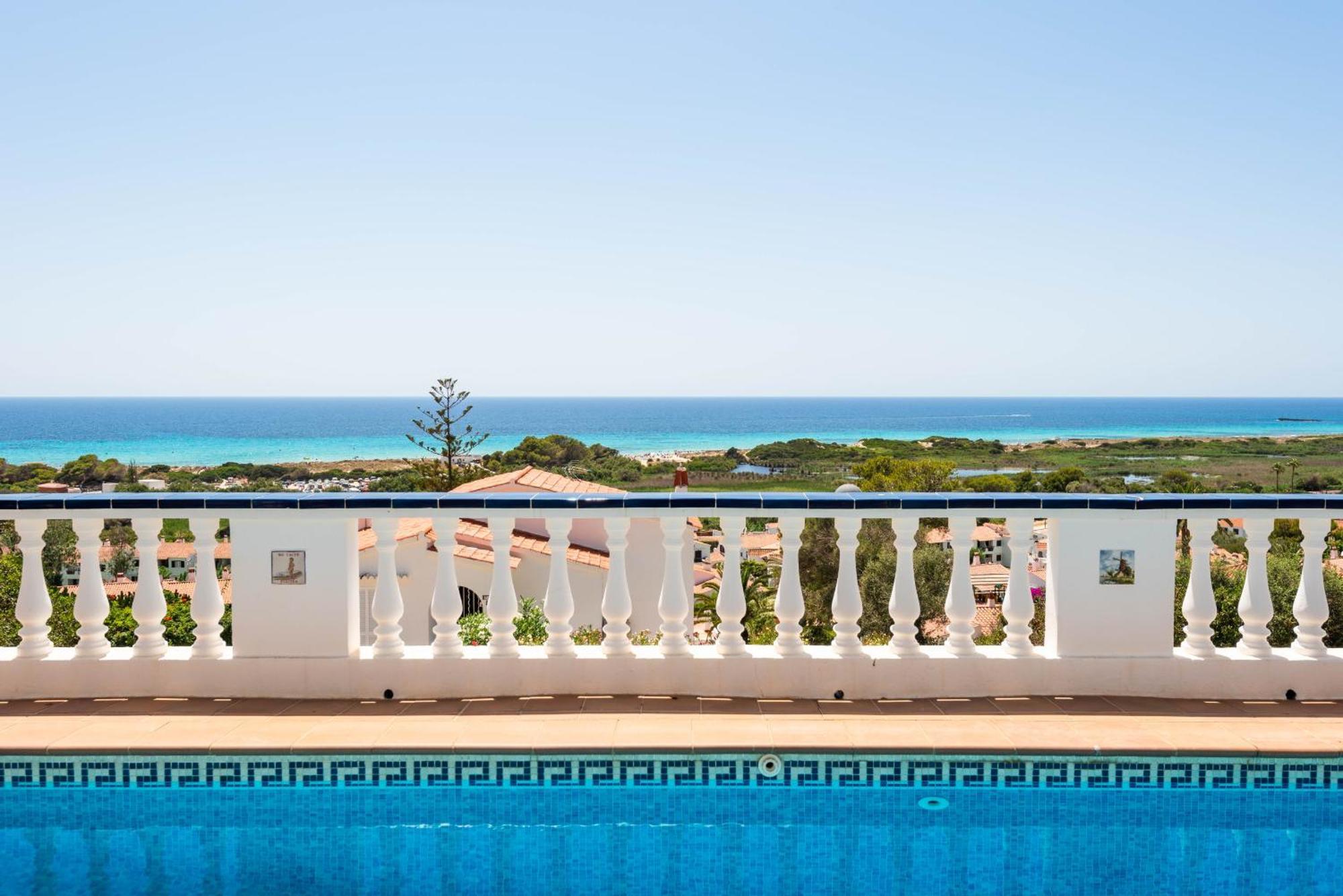 Villa Los Pinos Son Bou Luaran gambar